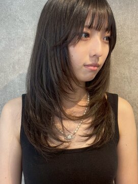 パーミル ヘア クマモト(permille ‰ hair Kumamoto) レイヤー×ベージュ