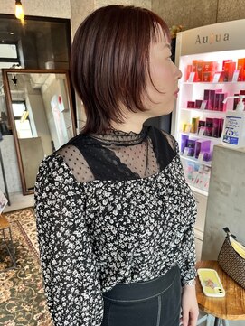 リンダテーラ(Linda tela) 【札幌白石】ウルフスタイル/暖色カラー/艶カラー