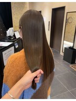 オプスヘアーフェリース(OPS HAIR feliz)&nbsp;縮毛矯正×艶ブラウン