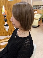 サンタフェ 一宮森本店(Santa'Fe)&nbsp;Santa'Fe式脱白髪染め白髪ぼかしカラー/ショート