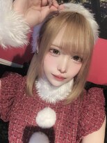 リアイス(Re:ICE) アイドルヘアミルクティーベージュボブ