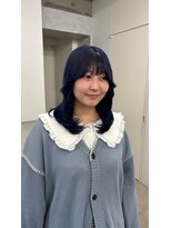 フルールデリズ(fleur de lis) blue black