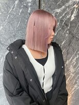 リノ(RLINO)&nbsp;【名古屋/栄】ボブカット/ブリーチ/ピンク