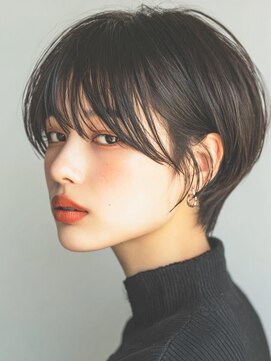 フレイムスヒュー 高崎店(FRAMES HUE) 20代30代40代★大人可愛い前髪ありベリーショート