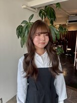 サラジュ 西宮北口店(SARAJU) ナチュラルロング×ブラウンベージュ