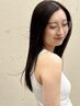 《marbb付》カット+酸性ストレート+トリートメント￥18000