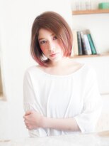 美容室ソラ 小岩店(sora)&nbsp;♪ピンクが可愛いショートボブ♪【小岩】