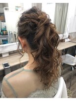 ヘアセット専門店 ナゴミ 渋谷店(nagomi)&nbsp;ポニーテール/ヘアセット/ヘアメイク/撮影/編み込み
