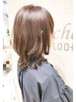 ミッシェル アフロート(michelle afloat) 20代30代40代50代ラウンドCカーブカット×くびれツヤレイヤー