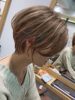 アヴァロン(AVALON)&nbsp;直毛さんオススメ！！【丸みパーマ】美シルエットくびれショート