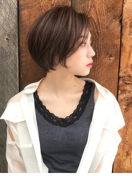 ロンド レグリーズ 立川(Lond leglise) 【山方 直也】耳かけ×小顔×丸みショート×大人かわいい