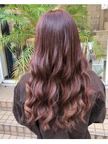 カルフール ロコ 草加西口店(Carrefour LOCO) ピンクラテカラーをうるつやに♪