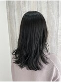 大人気☆ブルーブラック×ロング【CIEL×maki】