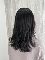 シエル 立川店(CIEL)&nbsp;大人気☆ブルーブラック×ロング【CIEL×maki】