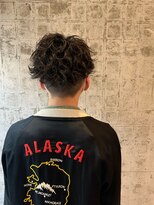 ザ ラボ アングゥ(The Labo ungu)&nbsp;センターパート×ツイストパーマ