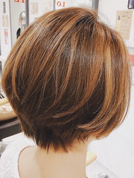 ライズ ヘア ブランド 豊中店(RISE HAIR BRAND)の写真/今旬のショートにイメチェンもお任せ♪トレンドや「なりたい」理想に合わせて貴方に似合うスタイルを提案◇