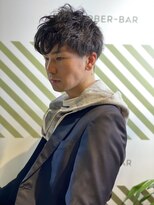 バーバーバー アカバネ(BARBER-BAR AKABANE) 大人のマッシュスタイル