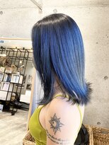 ヘアメイク ゼロ(0)&nbsp;ネイビーブルー