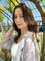 シー バイ ロンド 新宿(Sea by Lond)&nbsp;【藤原三知代】かきあげくびれ巻きベージュカラー