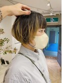 【LOREN】ブリーチ活かしてのイエロー