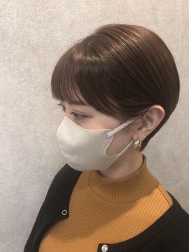 ジーナ 船橋(Zina) 大人かわいい20代30代40代小顔ショコラベージュ１Zina船橋