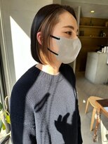 ヘアー アイス ルーチェ(HAIR ICI LUCE)&nbsp;プツッとボブ　アクセサリーカラー/西田