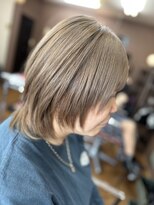 ヘアーサロン カラー 色彩店(COLOR)&nbsp;シルバー+グレーパール系カラー