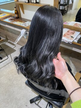 マウナ ヘアー(MAUNA HAIR) ブルーブラック/シルバーブラック/トリートメント/寒色カラー