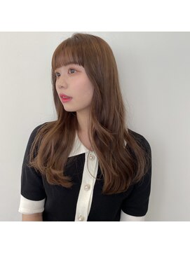 ノイ(noi) 前髪 前髪カット 艶カラー 顔まわりカット 渋谷 髪質改善