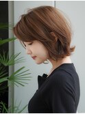 前髪なし外はねボブ20代30代40代【AIN.表参道】川原大地