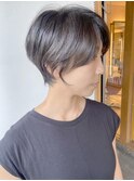 【松戸/ムラマツ】大人可愛いショートボブ黒髪