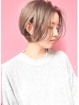 ランプ ヘアー(lamp hair)&nbsp;くびれショート/ブリーチカラー【lamp池袋尾崎】