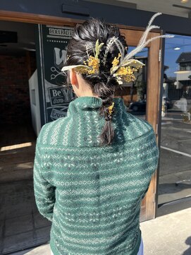 アム(am) 成人式ヘアセット