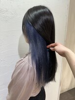 アジールヘア 池袋東口店(agir hair) 透明感イメチェンかわいい似合わせイヤリングカラーブルー池袋