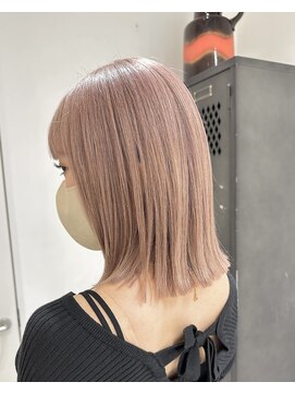 ヲタク(wotaku.) ミルクピンクピンクベージュ暖色カラーカラーハイトーンピンク