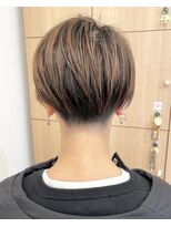 モリオ フロム ロンドン 大宮2号店(morio from London)&nbsp;【morio大宮2号/米村】刈り上げショートマッシュ