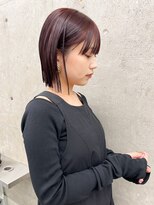 ノエ(noe)&nbsp;切りっぱなしボブ×透明感カラーYI-2