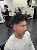 フェード×ツイストパーマ【町田/町田駅/men's】