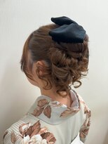 スタジオハロー クルクルサイドカールヘア