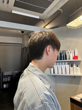 ハイル(KHAIR) 刈り上げずに収まりの良いショート《谷昂将》