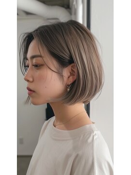 ムード タテマチ(mood tatemachi) 寒色グレージュボブ◎