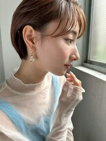 エレン 池袋(ElEn.)&nbsp;似合わせ小顔カット×ショートボブ　薄め前髪　髪質改善