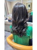 コテ巻き風パーマ