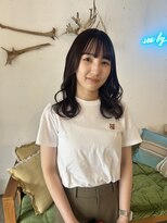 シーバイサイン(sea by Sign)&nbsp;ラベンダーブラウン/ツヤ感