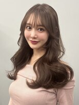 グロー 大宮(GLROW)&nbsp;韓国ヘア レイヤーカット ロングレイヤー 韓国風巻き 大宮