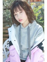 ラフィス ヘア ルー 福山2号店(La fith hair ruu.)&nbsp;【La fith】無造作カール×ダークブラウン