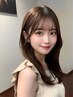 【人気No2/全員クーポン】カット＋透明感ホリスティックカラー　￥13200
