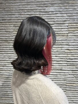 ビスイル 秋葉原店(Vis ill) 大人美人透明感カラーインナーカラーハイトーンピンク