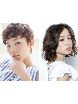 丁寧なカウンセリングから似合うパーマスタイルをご提案！ダメージレスパーマ使用×傷ませないカット技術◎