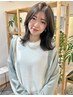 『夏のお洒落を楽しむ☆』カット+透明感カラー+クイックトリートメント